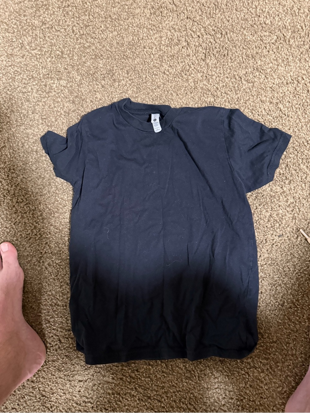 Next Level Apparel Black Kids Crewneck Tee